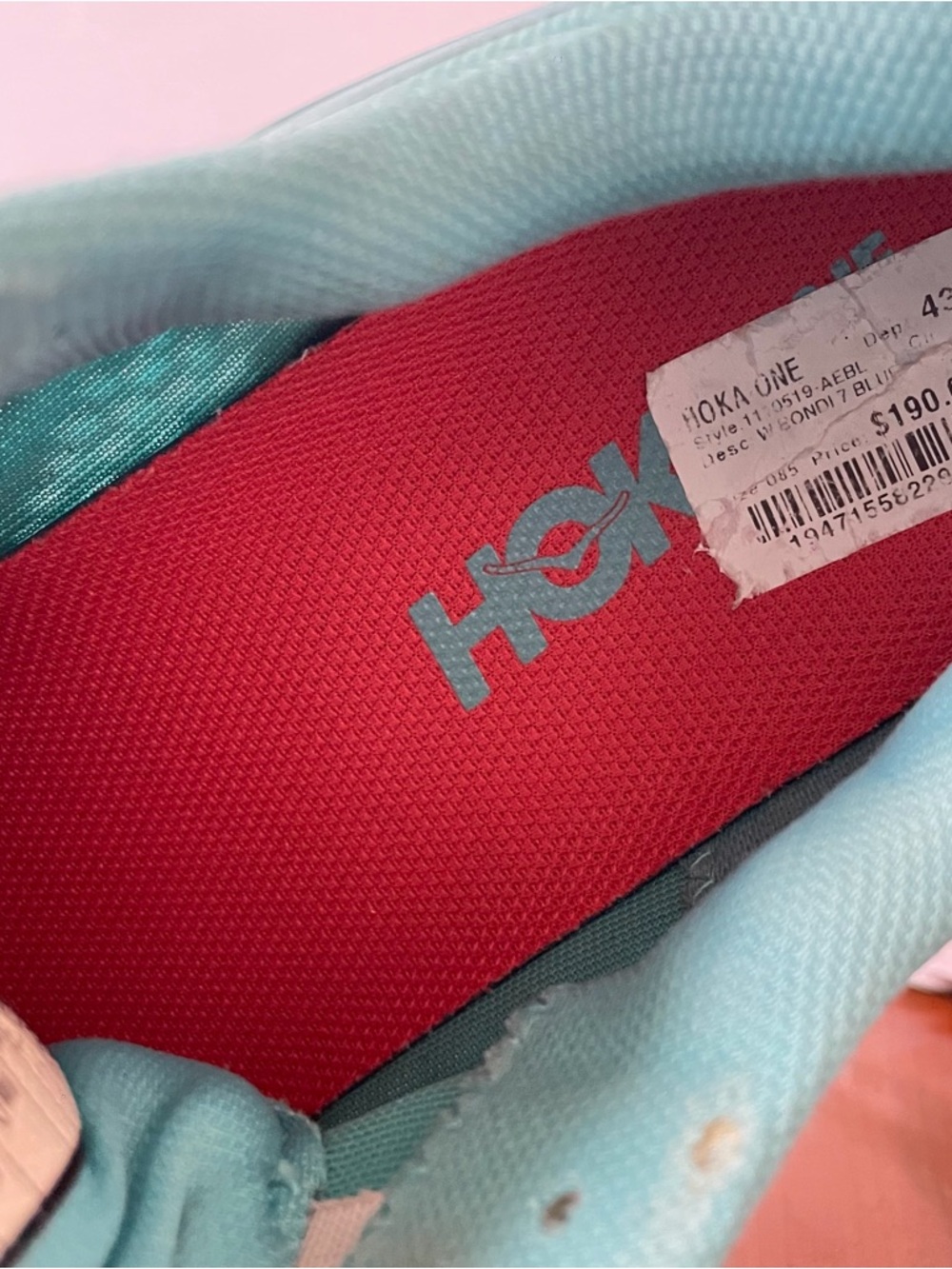 Hoka Women’s Bondi 7 Running Shoes | US 8 - Picture 8 of 8